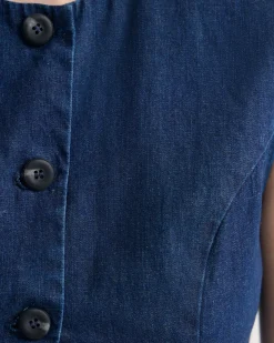 Katie Denim Waistcoat