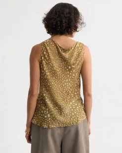 Katrine Bambi Print Scarf Top