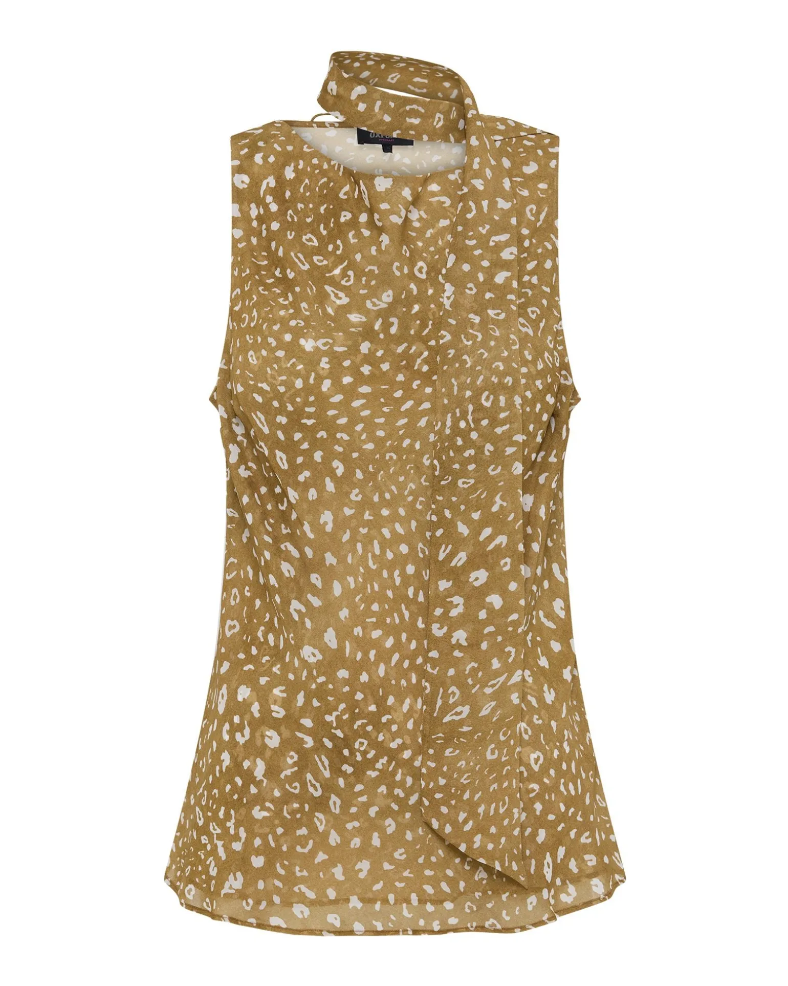 Katrine Bambi Print Scarf Top