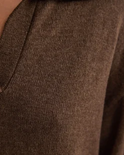 Kennedy Wool Blend Polo Dress