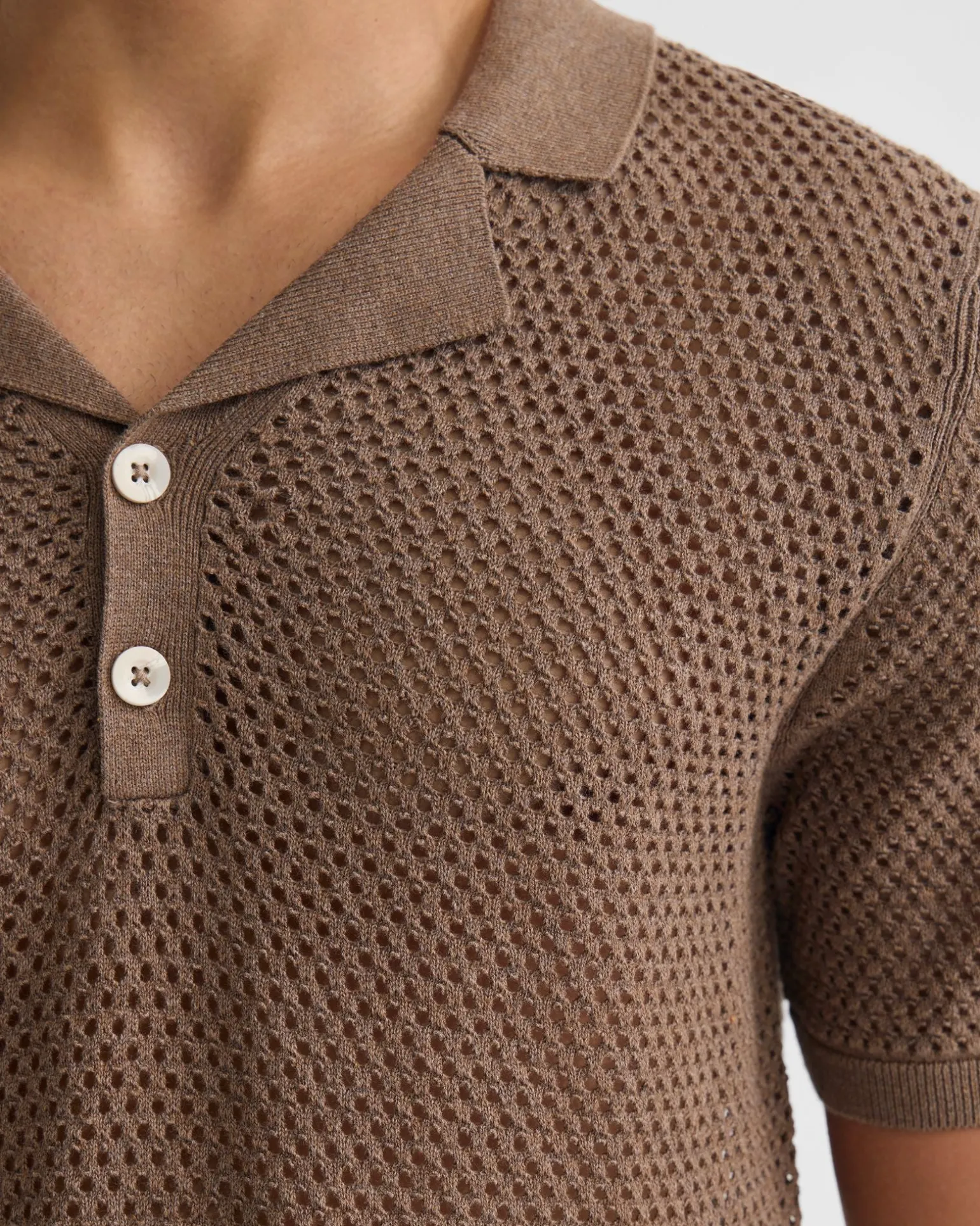 Lane Knitted Polo
