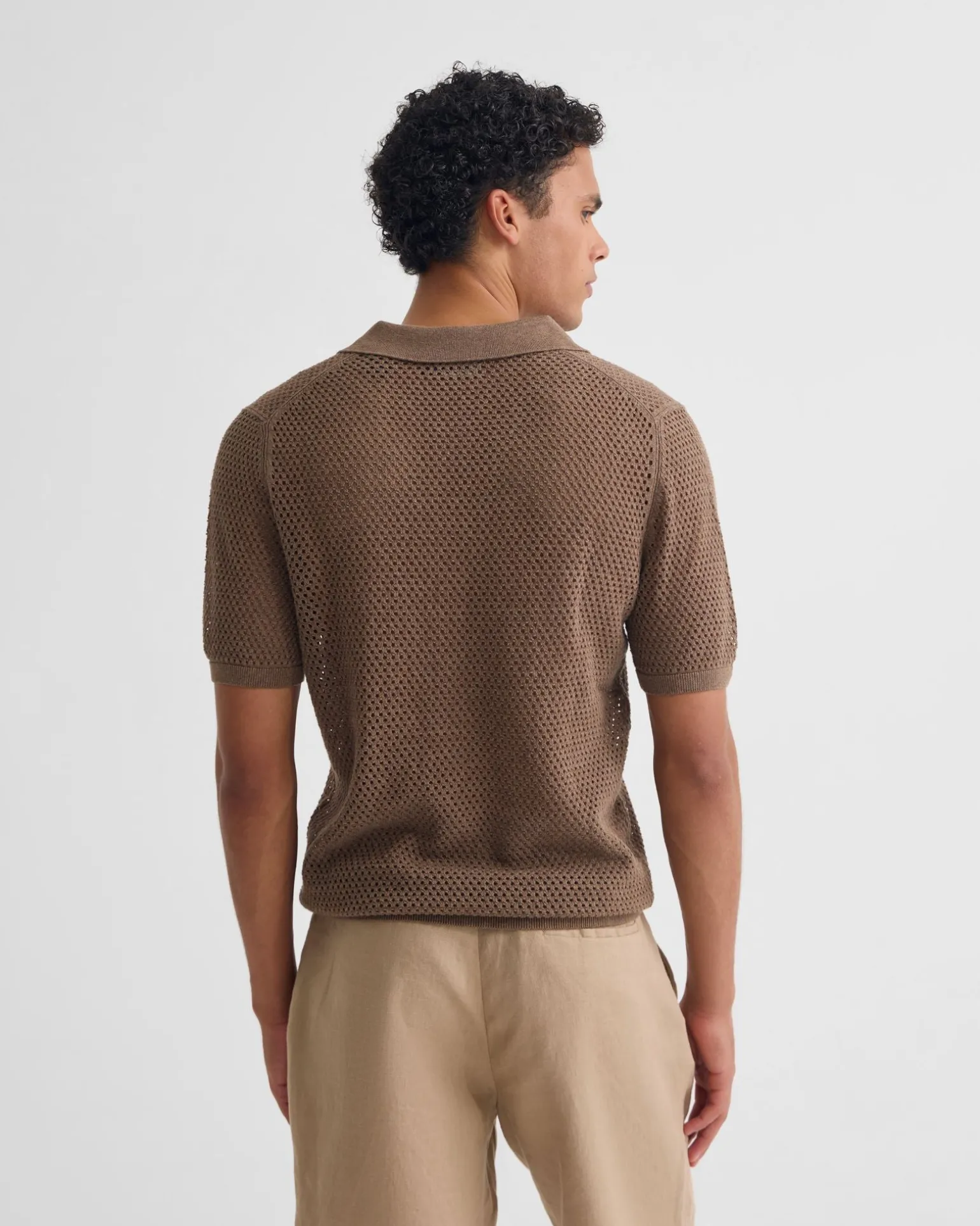 Lane Knitted Polo