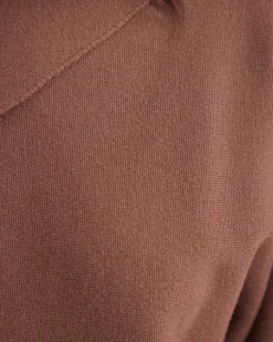 Laura Knitted Folded Collar Top