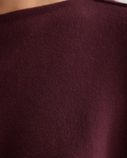 Laura Knitted Folded Collar Top