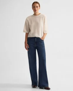 Leeta Wool Knitted T Shirt