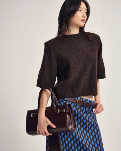 Leeta Wool Knitted T Shirt