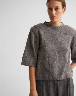 Leeta Wool Knitted T Shirt