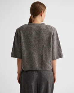 Leeta Wool Knitted T Shirt