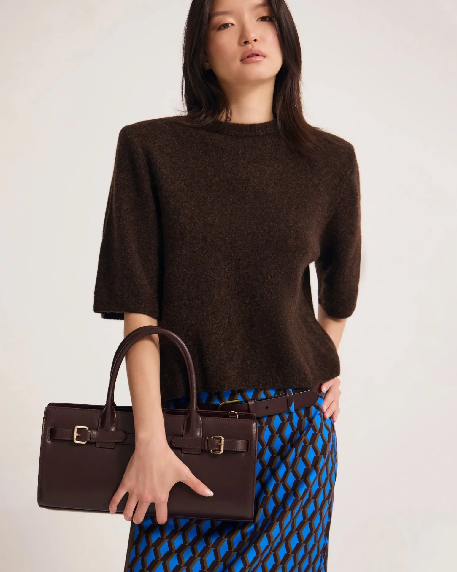 Leeta Wool Knitted T Shirt
