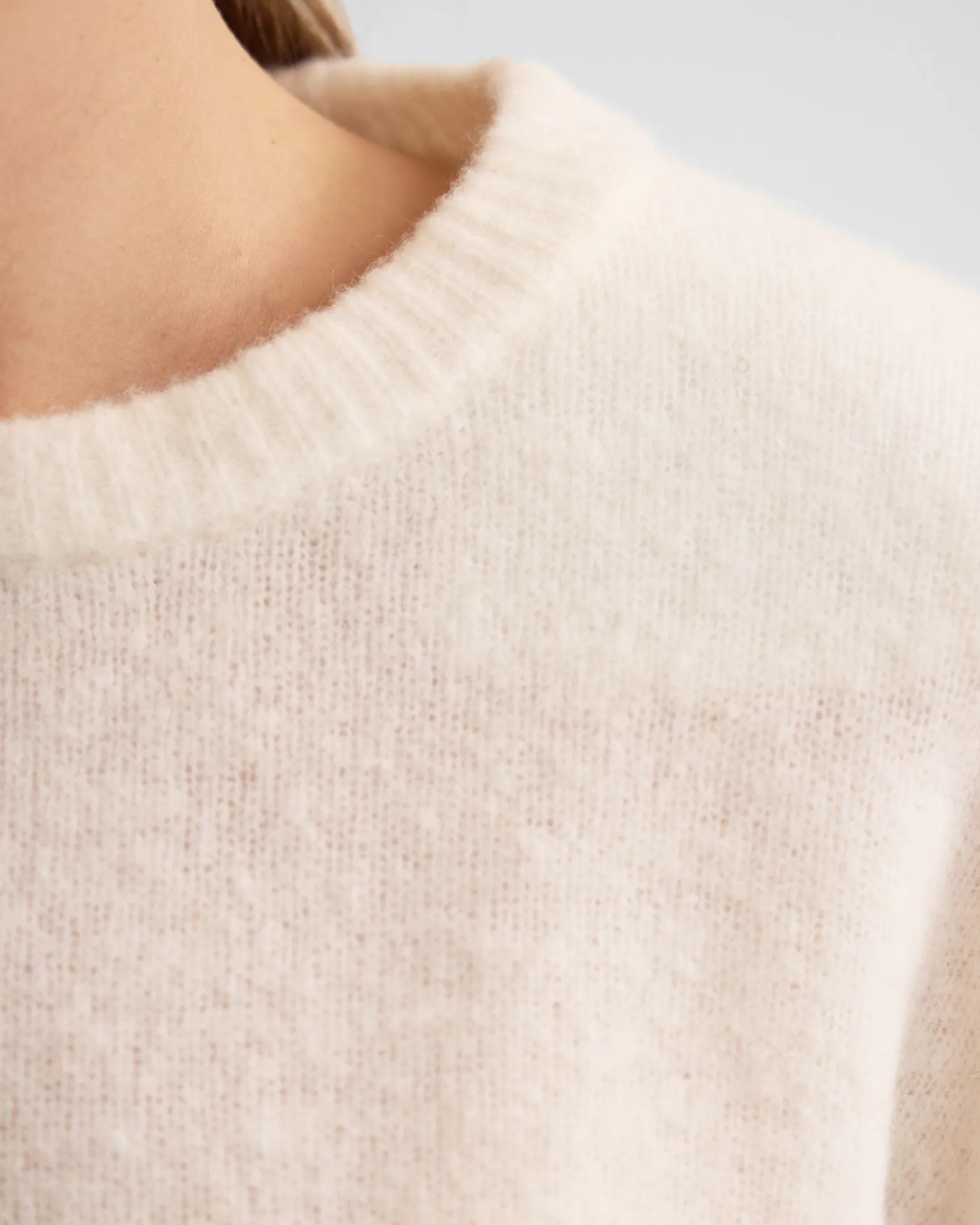 Leeta Wool Knitted T Shirt