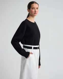 Lexie Cotton Crew Neck Knit