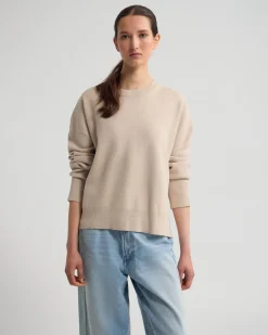 Lexie Cotton Crew Neck Knit