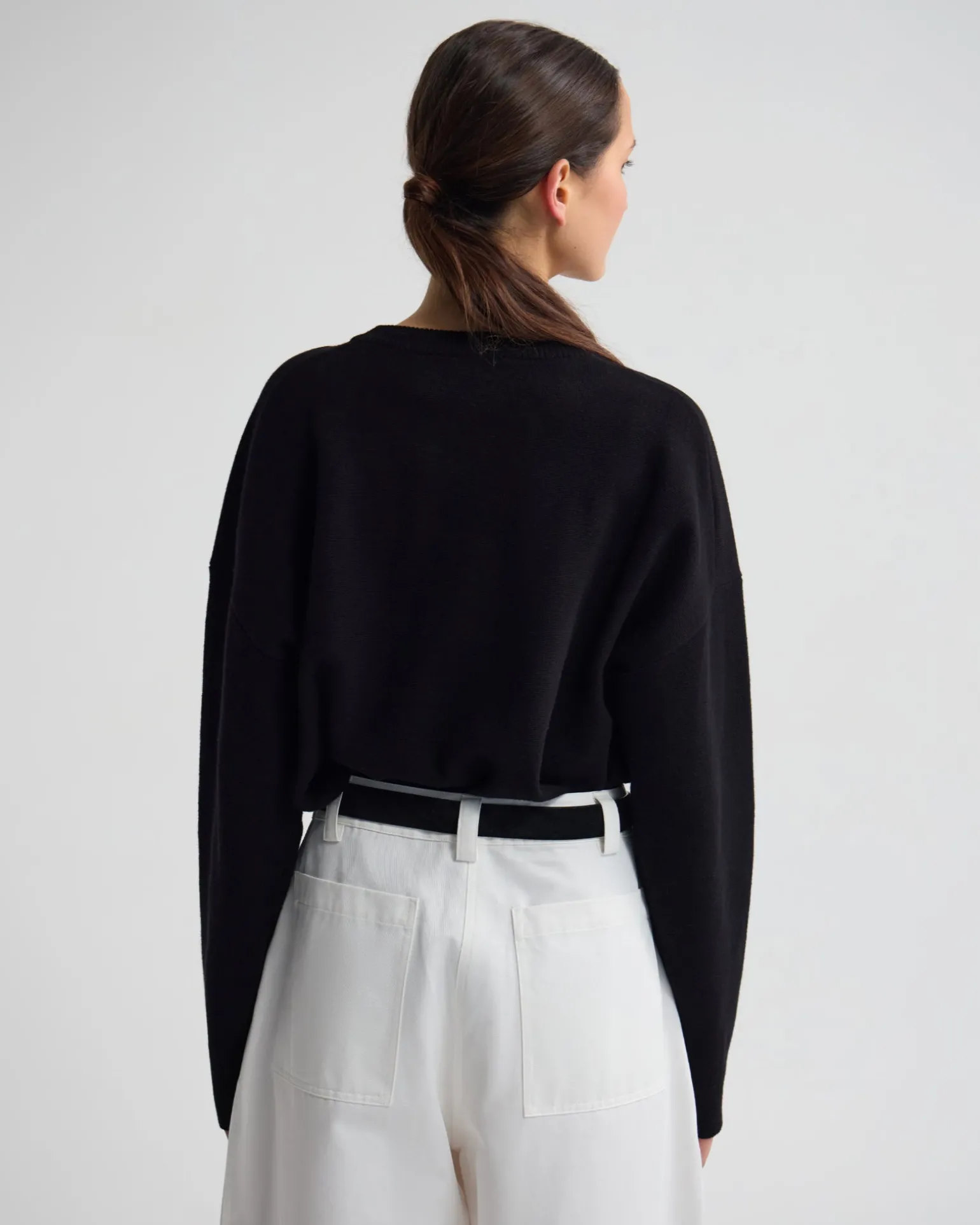 Lexie Cotton Crew Neck Knit