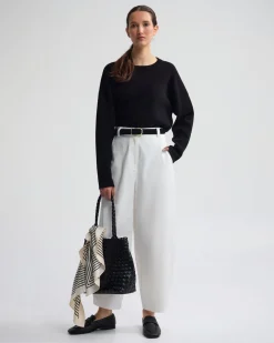 Lexie Cotton Crew Neck Knit