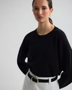 Lexie Cotton Crew Neck Knit