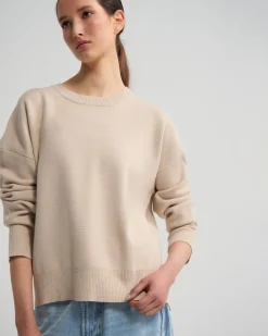 Lexie Cotton Crew Neck Knit