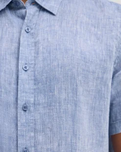Leyton French Linen Short Sleeve Shirt