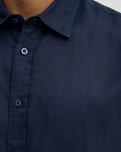 Leyton French Linen Short Sleeve Shirt