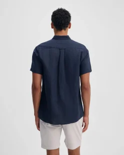 Leyton French Linen Short Sleeve Shirt