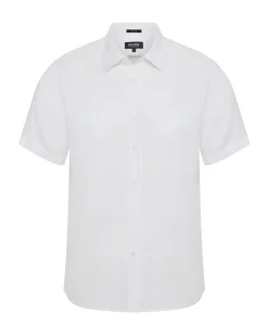 Leyton French Linen Short Sleeve Shirt