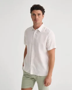 Leyton French Linen Short Sleeve Shirt
