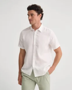 Leyton French Linen Short Sleeve Shirt