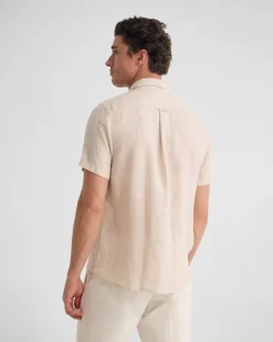 Leyton French Linen Short Sleeve Shirt