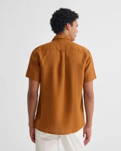 Leyton French Linen Short Sleeve Shirt