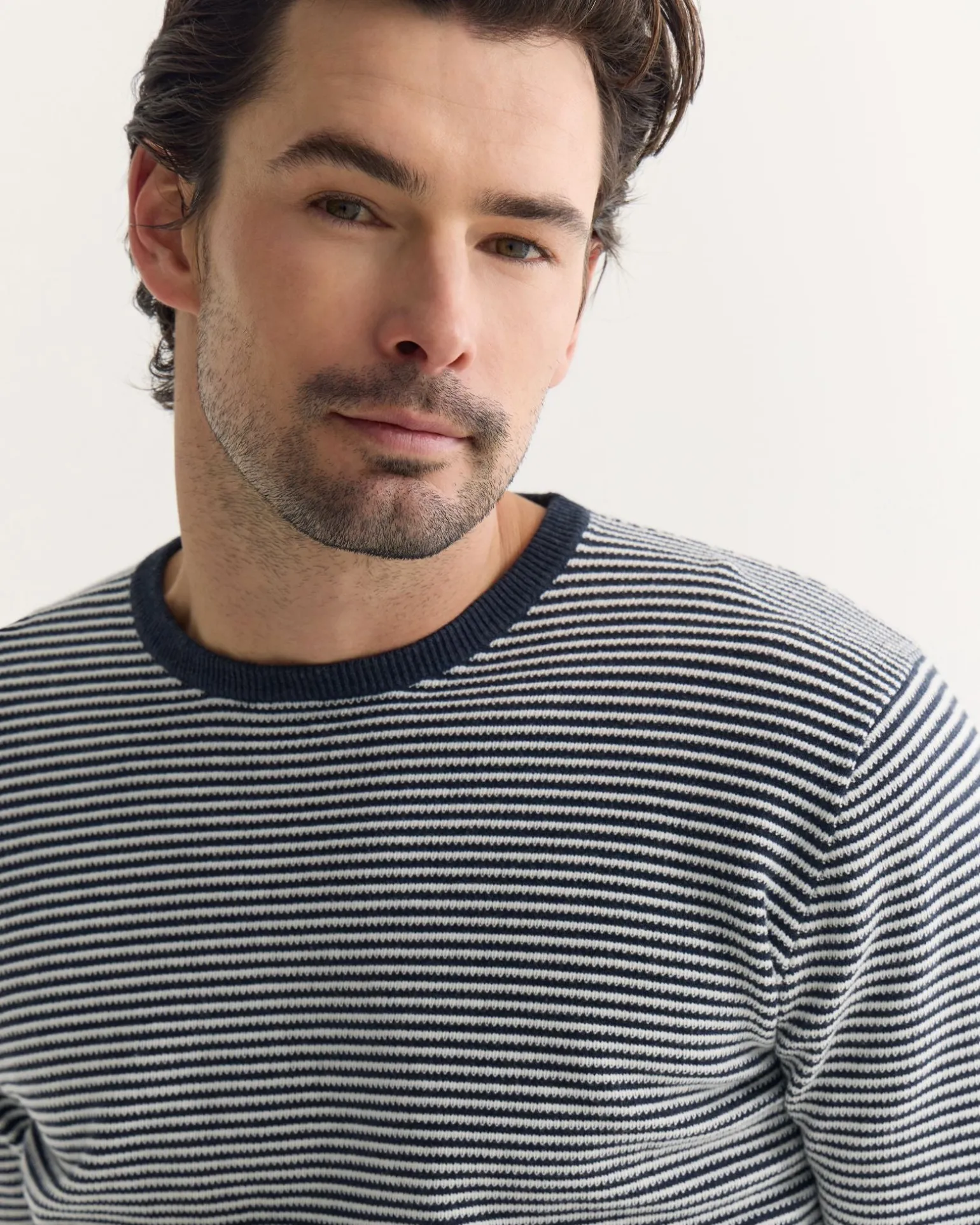 Liam Stripe Crew Neck