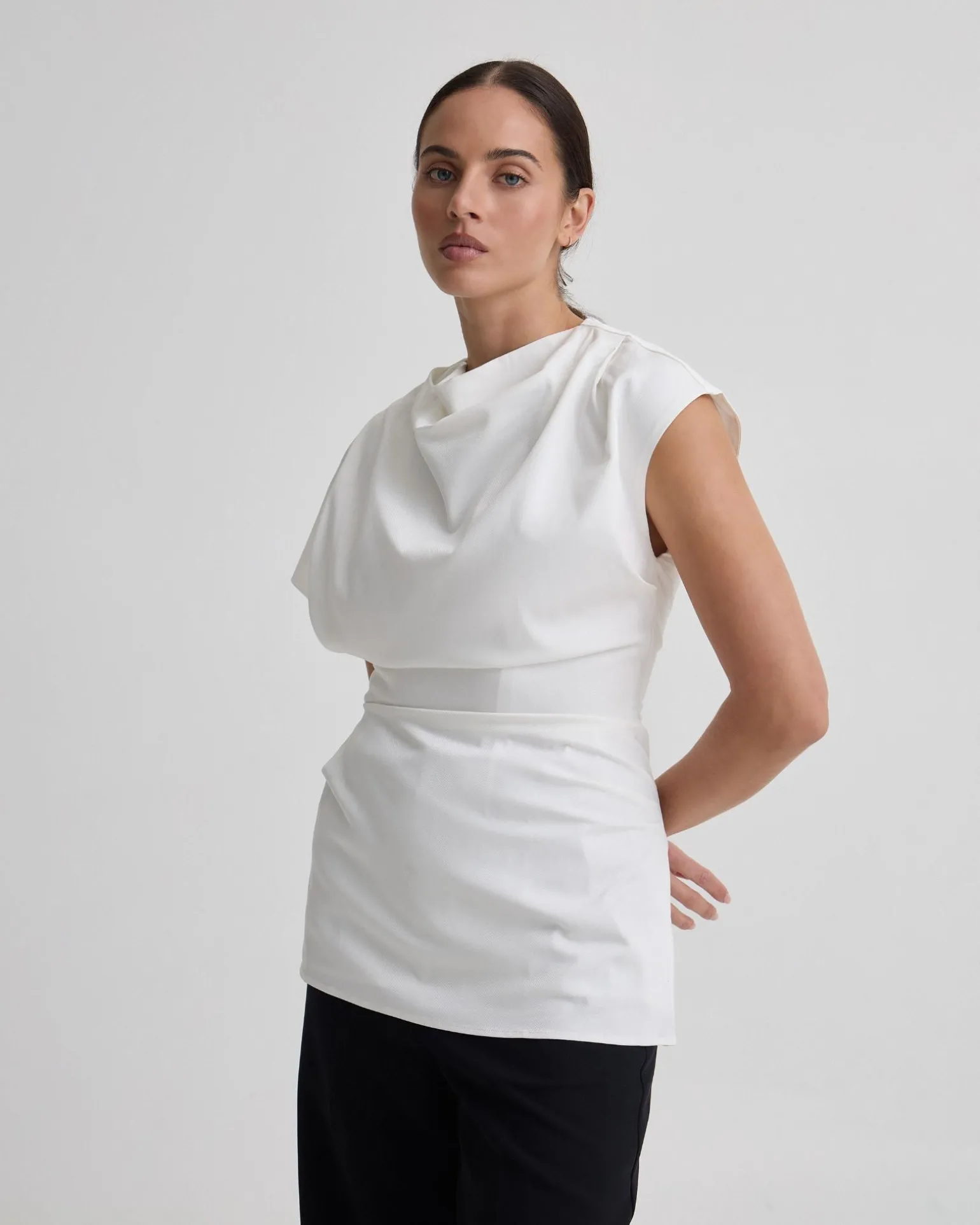 Lily Stretch Structured Top