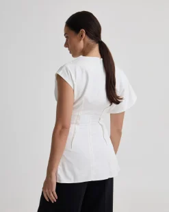 Lily Stretch Structured Top