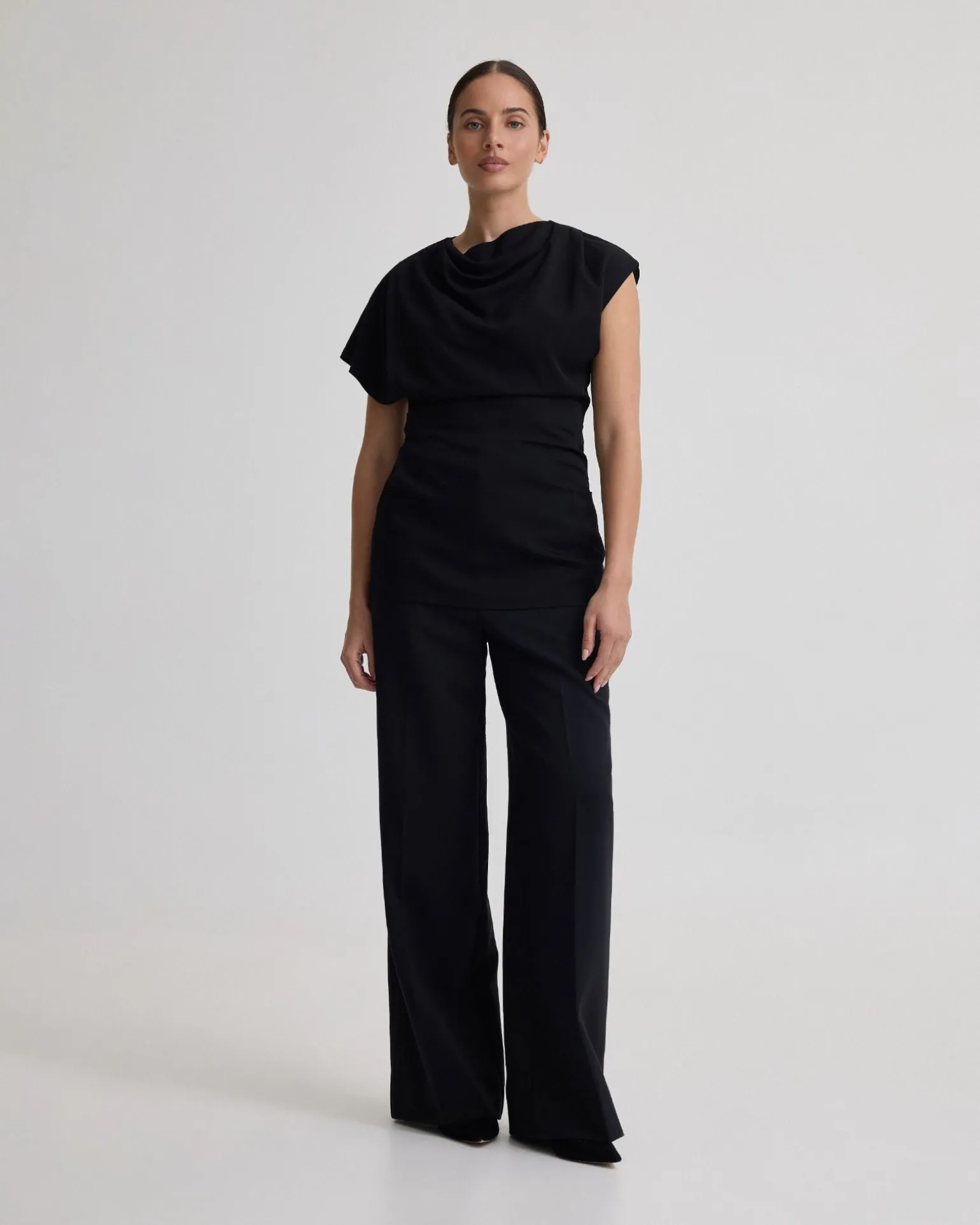 Lily Stretch Structured Top