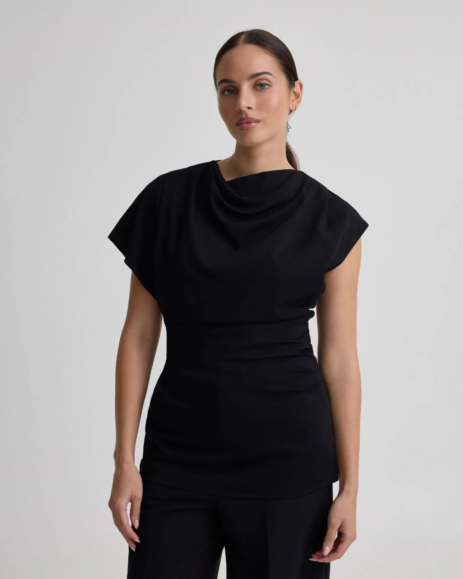 Lily Stretch Structured Top