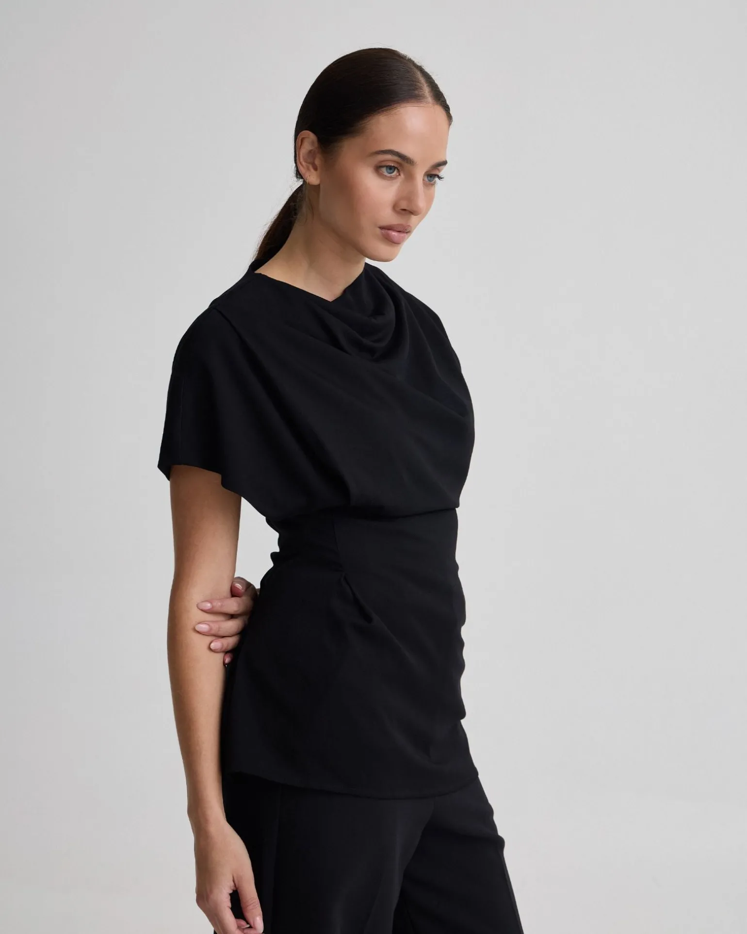Lily Stretch Structured Top