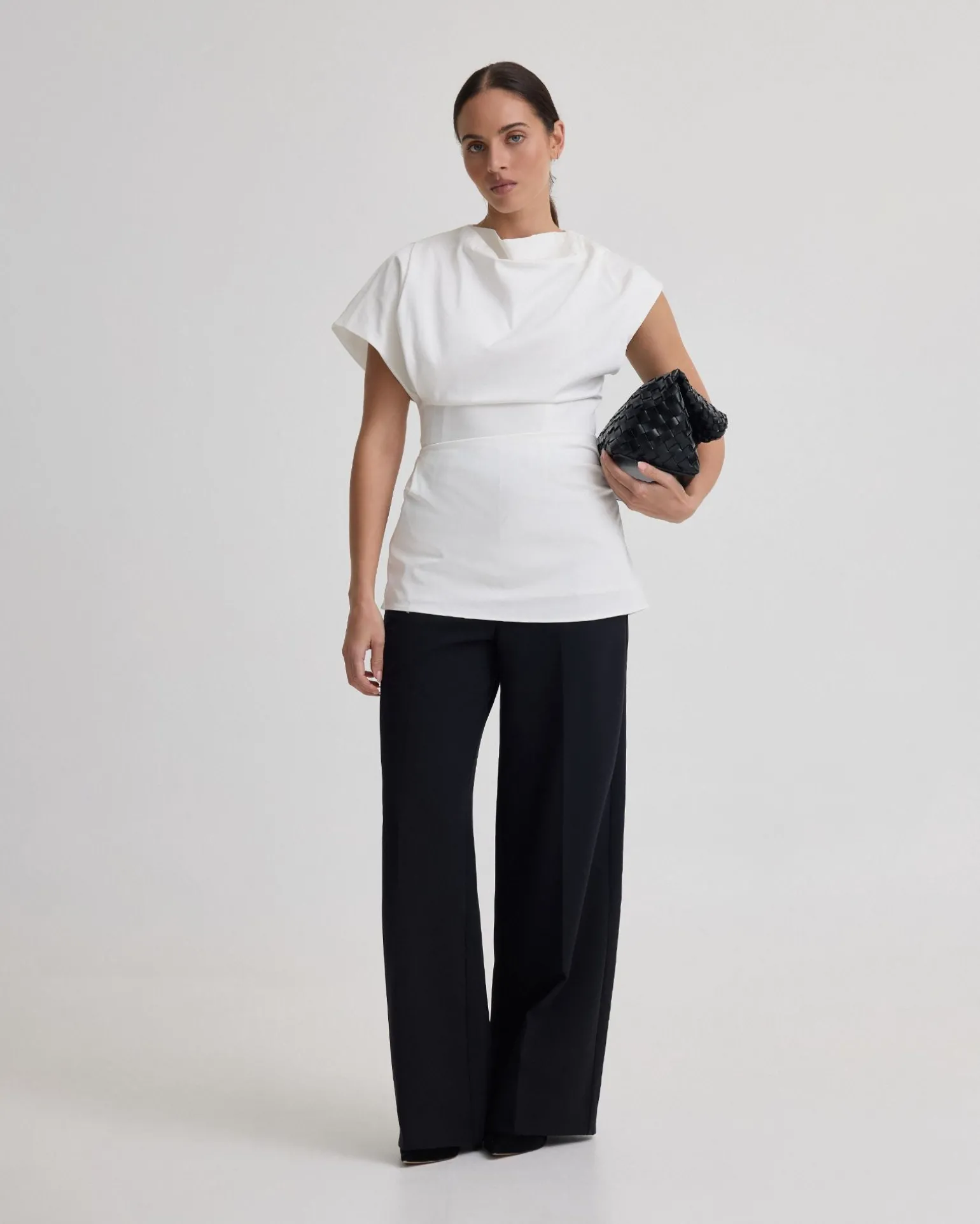 Lily Stretch Structured Top