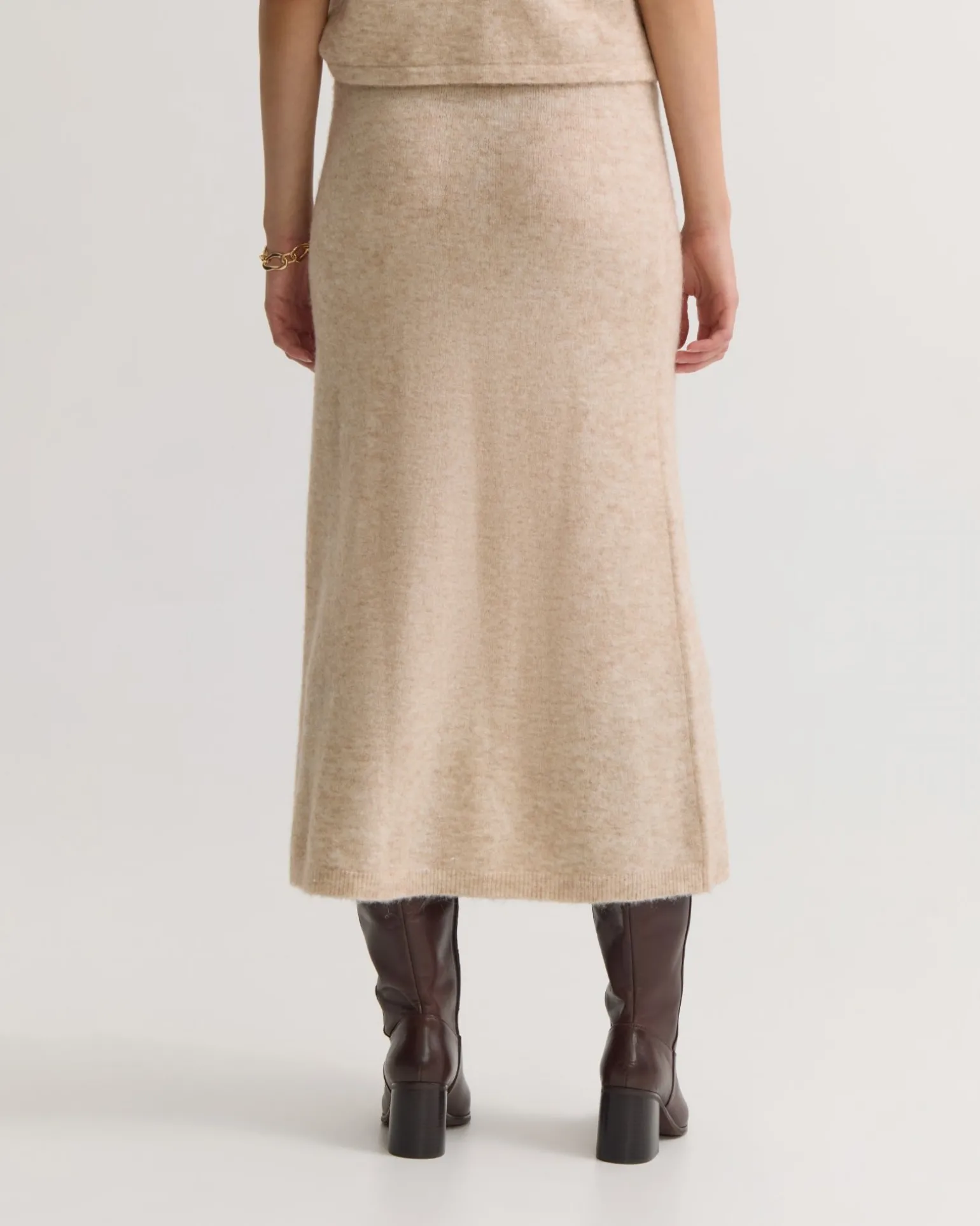 Lisa Alpaca Blend Skirt