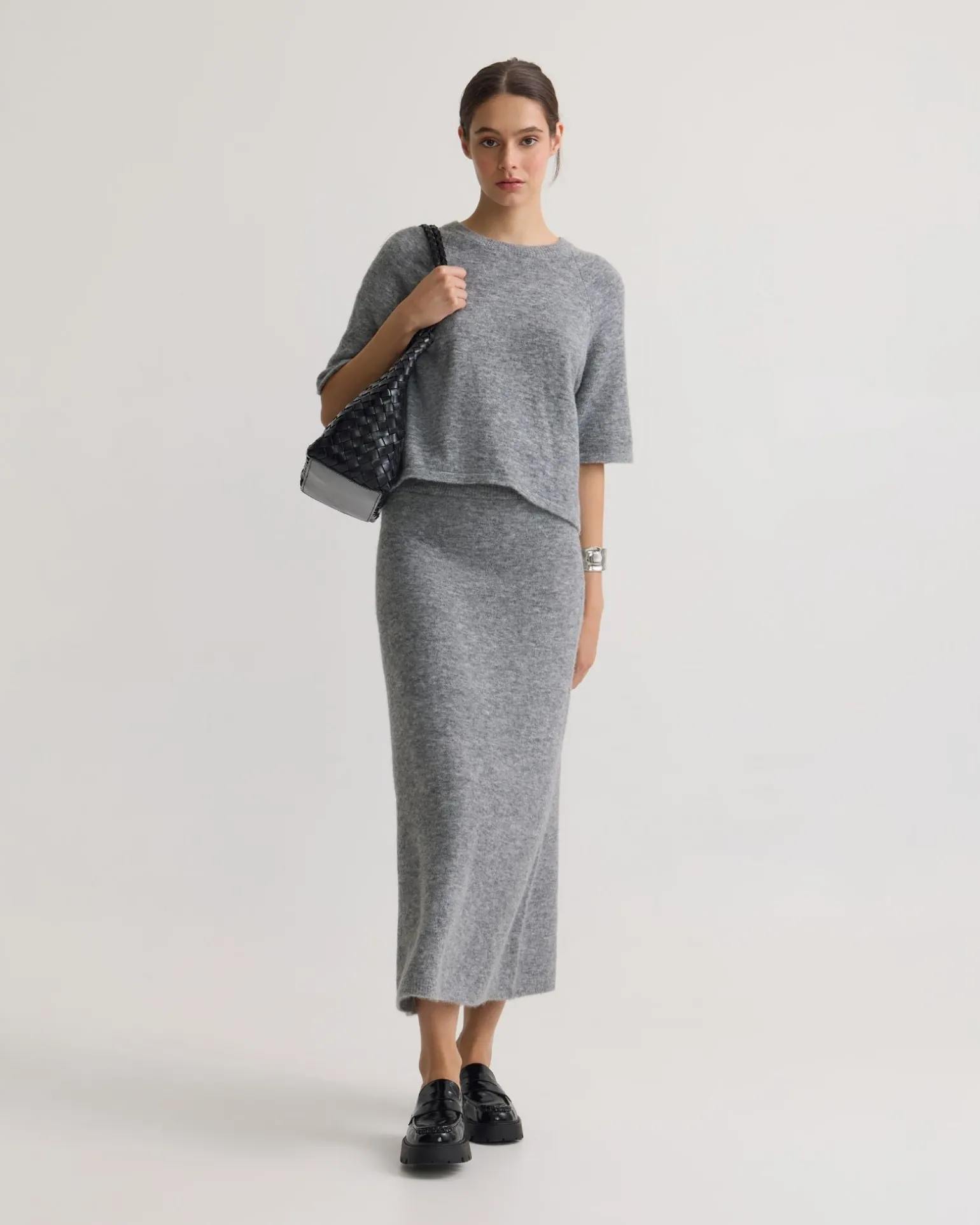Lisa Alpaca Blend Skirt