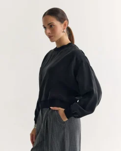 Lola Rib Collar Cupro Top