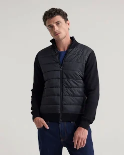 Lorenzo Knit Sleeve Puffer Jacket