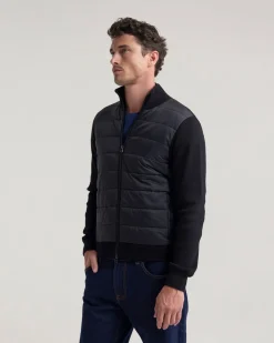 Lorenzo Knit Sleeve Puffer Jacket