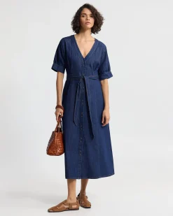 Lorna Denim Button Up Dress