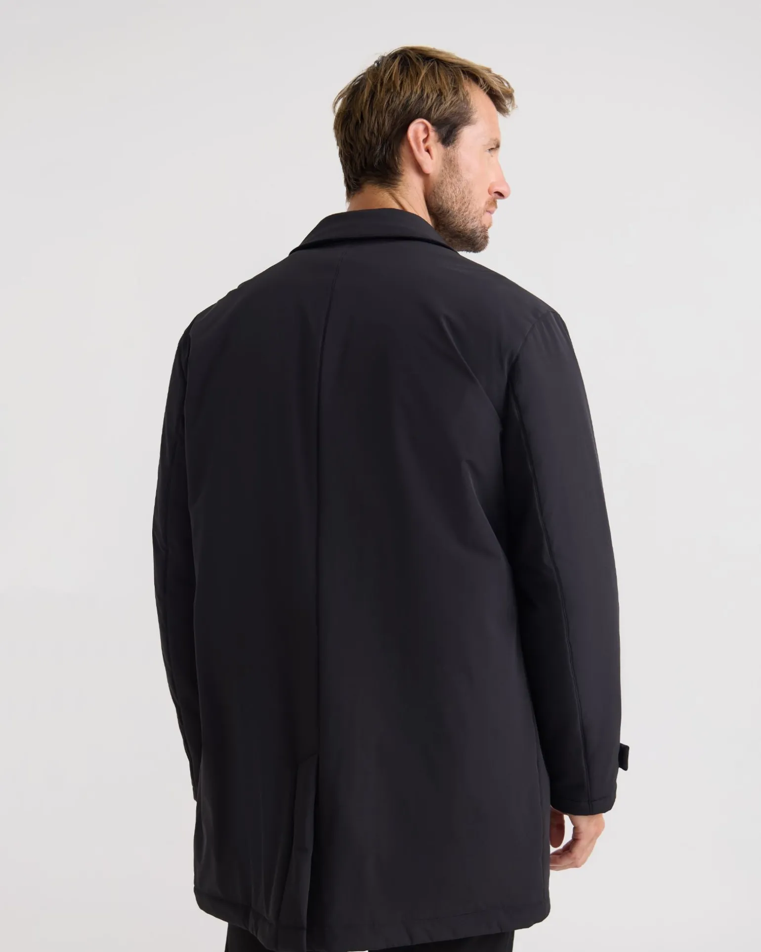 Lucas Nylon Puffer Coat