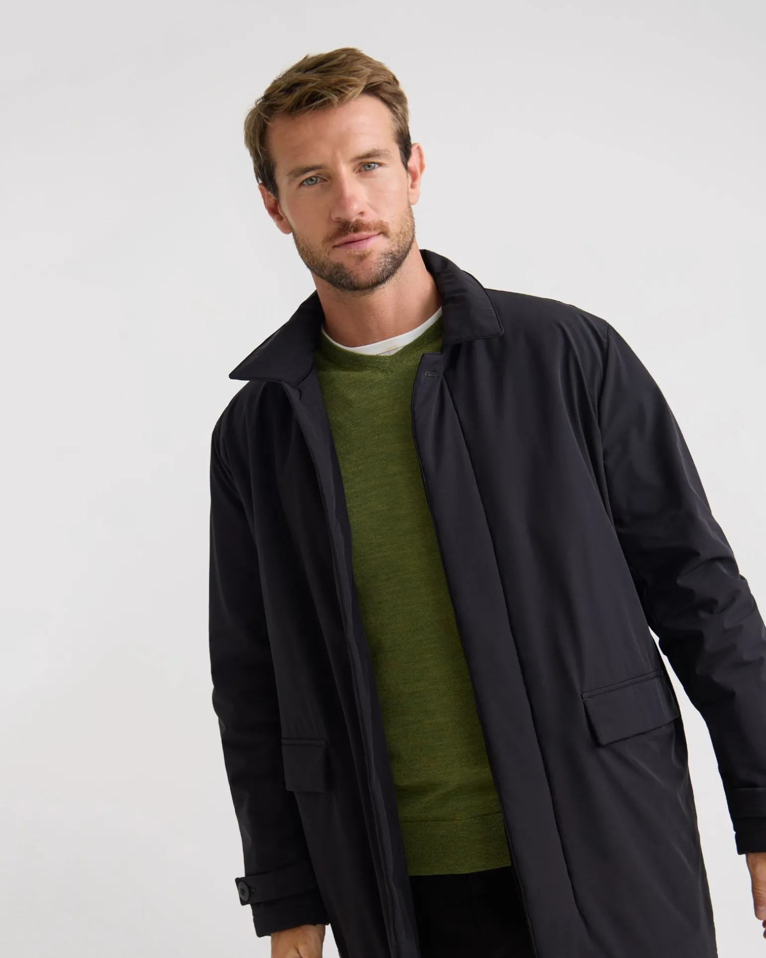 Lucas Nylon Puffer Coat