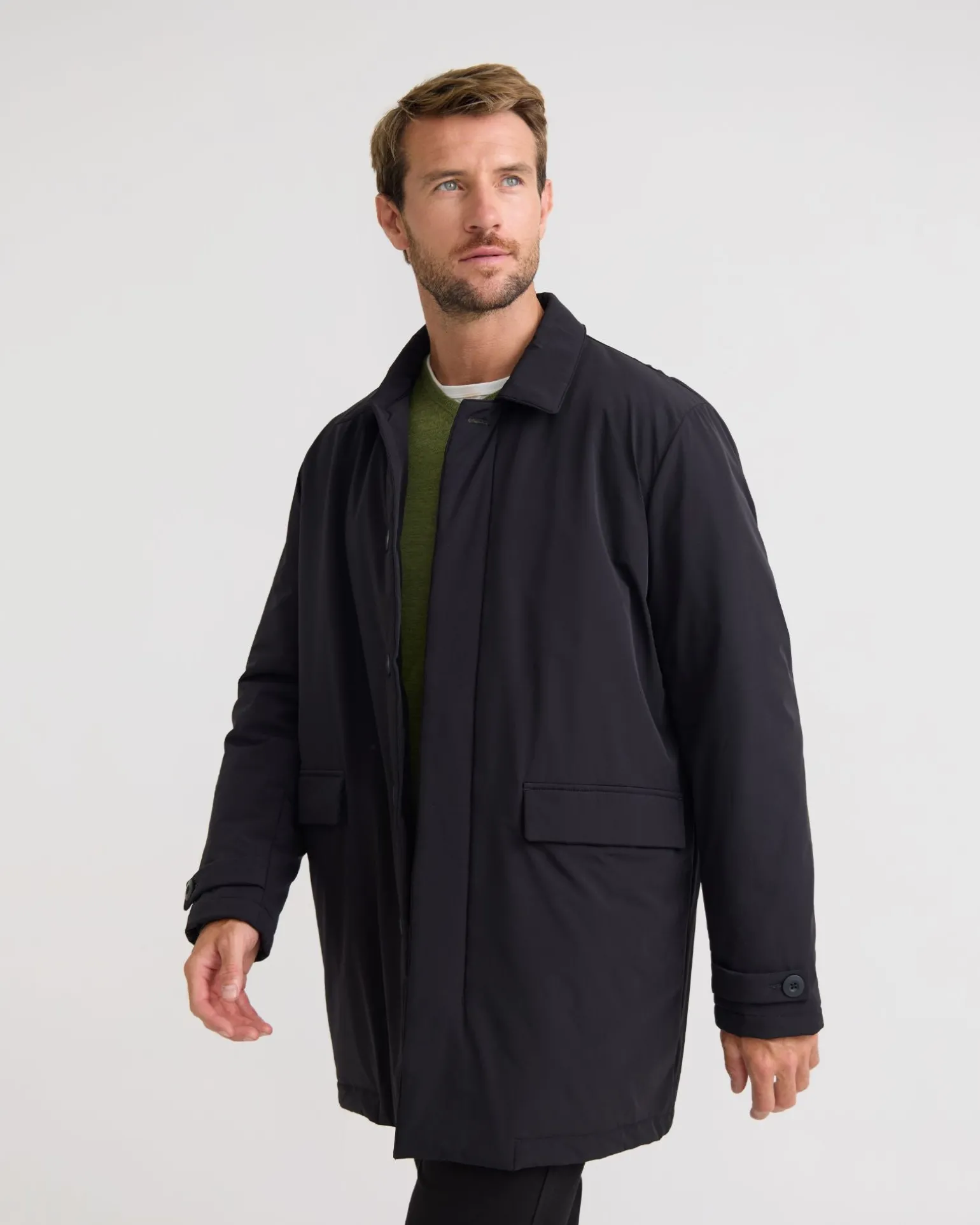 Lucas Nylon Puffer Coat