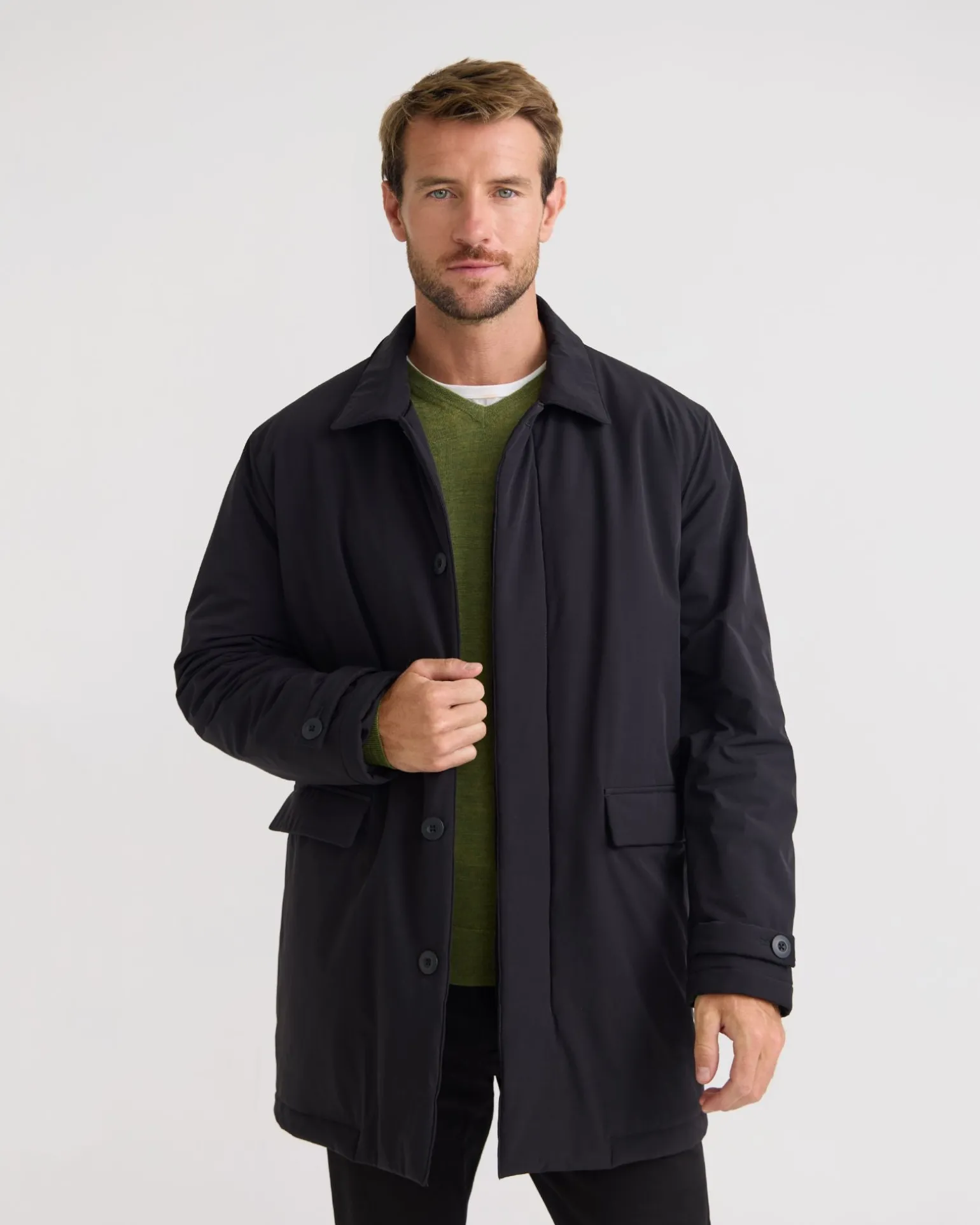 Lucas Nylon Puffer Coat