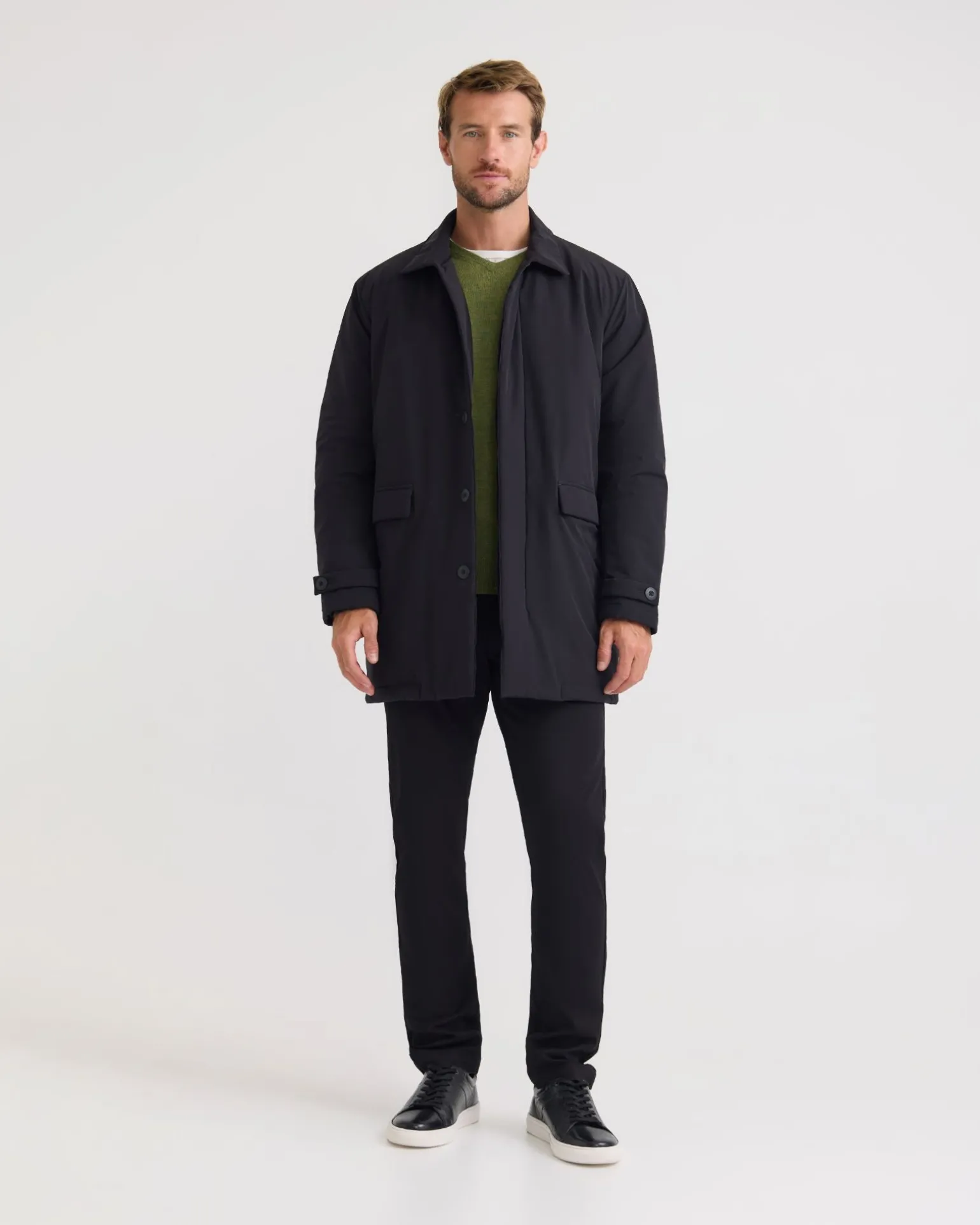 Lucas Nylon Puffer Coat