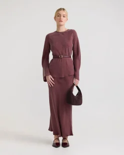 Lucinda Cupro Skirt