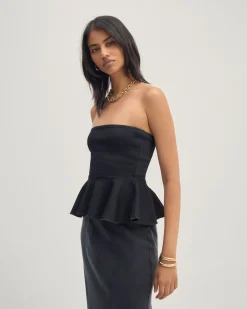 Lucinda Strapless Top