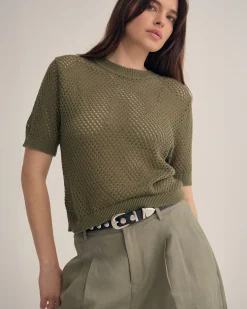 Luna Cotton Knit Top