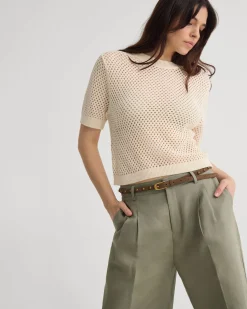 Luna Cotton Knit Top
